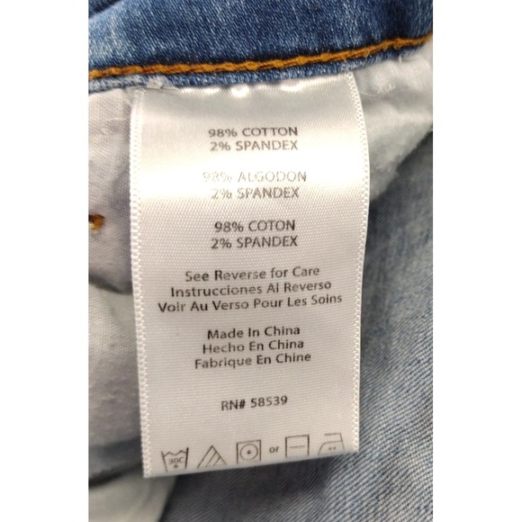 STS BLUE Taylor Tomboy Distressed Blue Denim Jeans Womens Size 24 - Picture 10 of 16